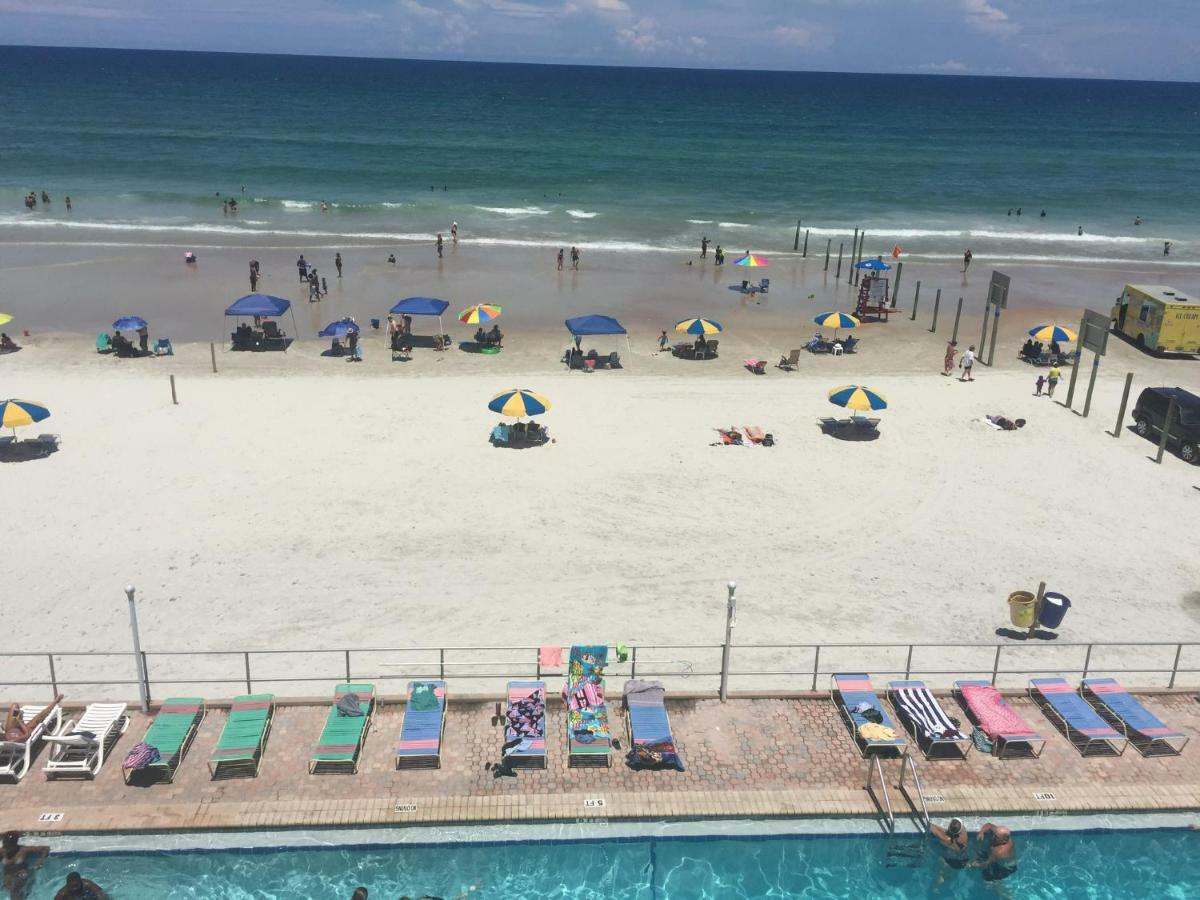 Ocean Breeze - Direct Ocean Front-Pool Is Open Apartment Daytona Beach Bagian luar foto
